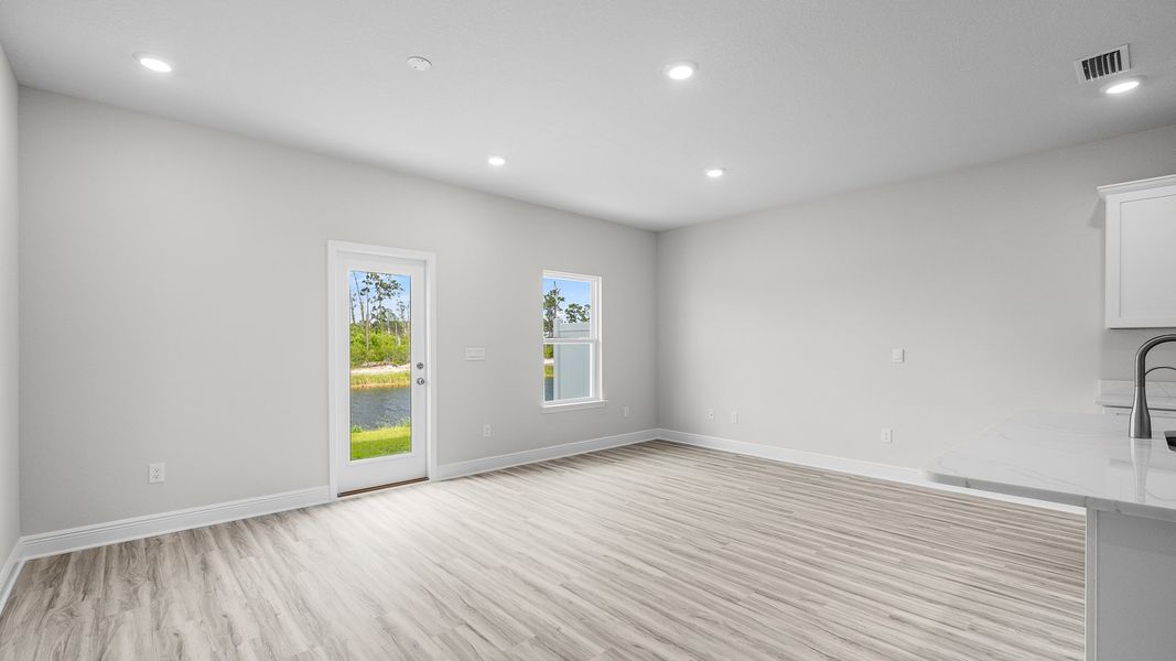 Spacious, unfurnished interior of a new home in WindMark Beach, Port Saint Joe (Image 15). Spacious, unfurnished interior of a new home in WindMark Beach, Port Saint Joe (Image 15).