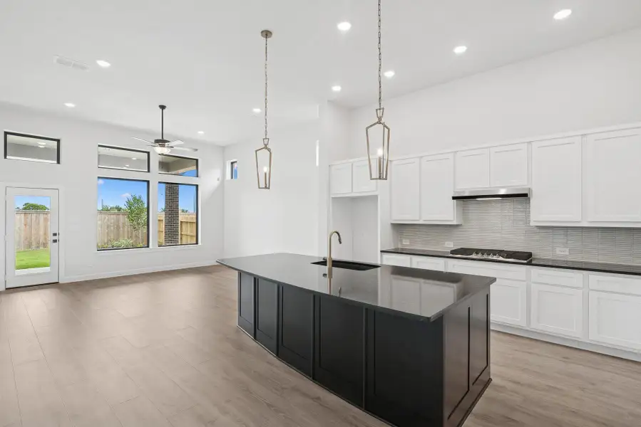 Furnished interior view inside a new home in Grange 45' Homesites, Katy (Image 5). Furnished interior view inside a new home in Grange 45' Homesites, Katy (Image 5).