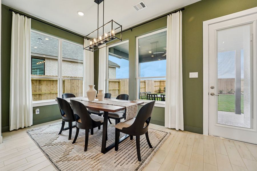 Furnished interior view inside a new home in Wildrye, Waller (Image 18).