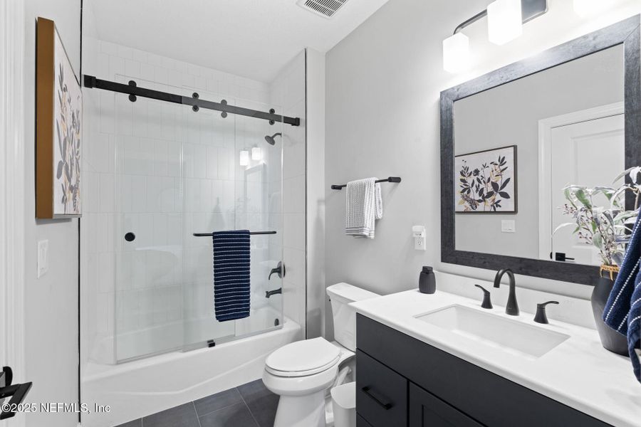 Furnished interior view inside a new home in , St. Augustine (Image 67).