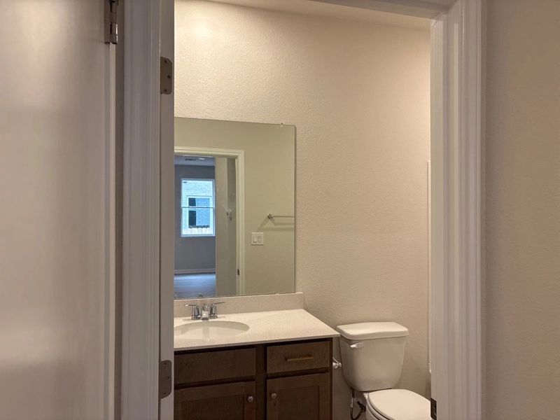 Furnished interior view inside a new home in La Cima, San Marcos (Image 6).