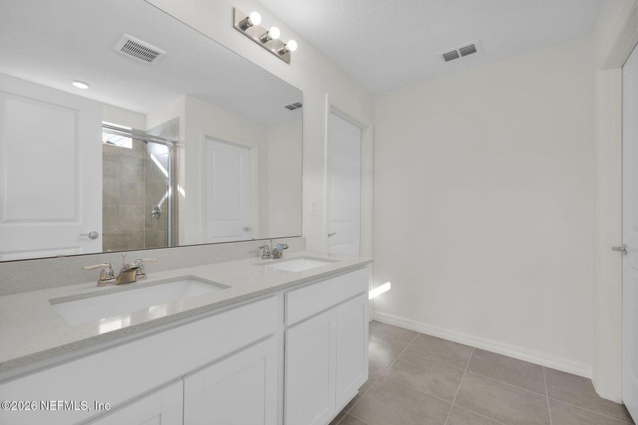 Furnished interior view inside a new home in Wells Landing, Jacksonville (Image 13).