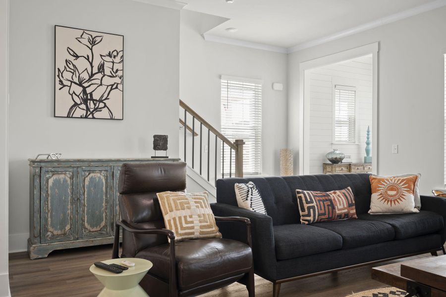 Furnished interior view inside a new home in Midtown at Nexton, Summerville (Image 43).