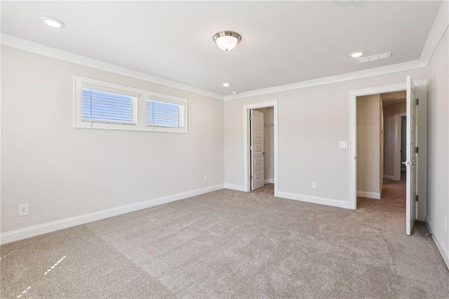 Spacious, unfurnished interior of a new home in Hemingway - Highland Series, Cumming (Image 35).