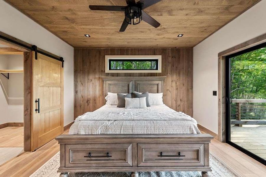 Furnished interior view inside a new home in , Blue Ridge (Image 47).
