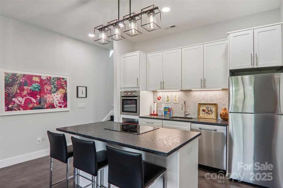 Furnished interior view inside a new home in , Hendersonville (Image 9).