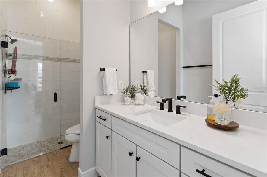 Furnished interior view inside a new home in Del Webb Sunbridge, St. Cloud (Image 5).