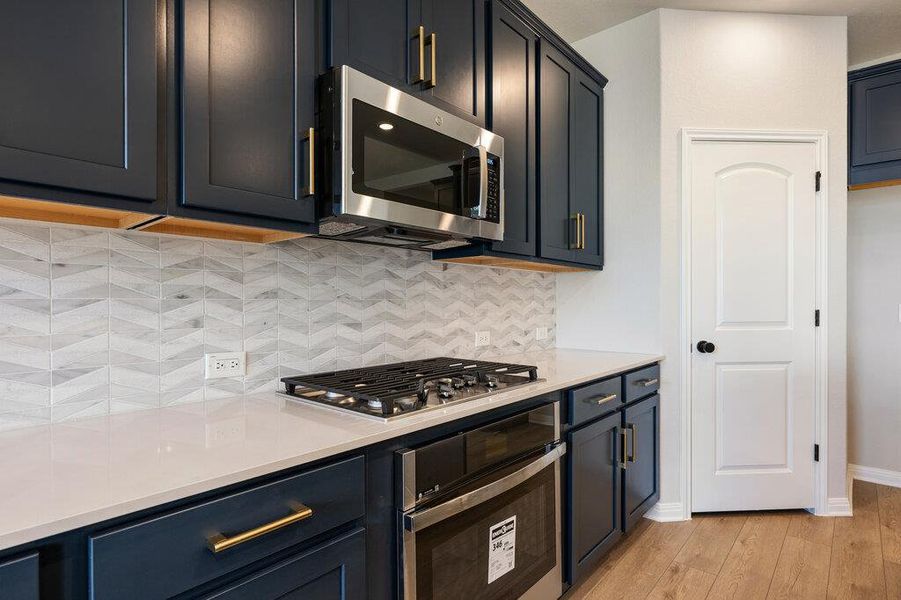 Furnished interior view inside a new home in Berry Creek Highlands, Georgetown (Image 7). Furnished interior view inside a new home in Berry Creek Highlands, Georgetown (Image 7).