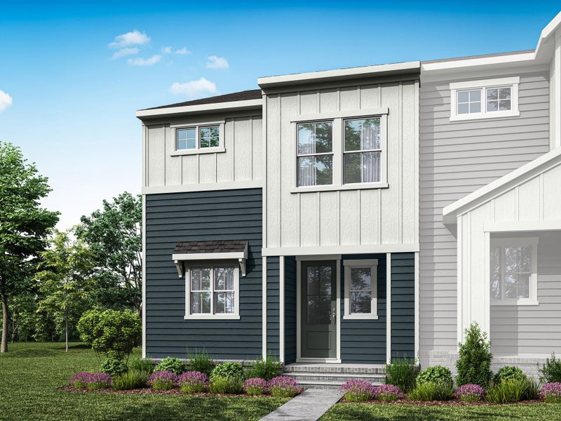 Representative exterior photo of a completed home built from the Wilson by Tri Pointe Homes in Holding Village, Wake Forest, NC (Image 18).