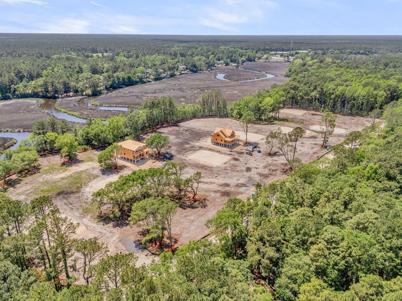 Site preparation for new homesites in Rivercroft, Awendaw (Image 56).