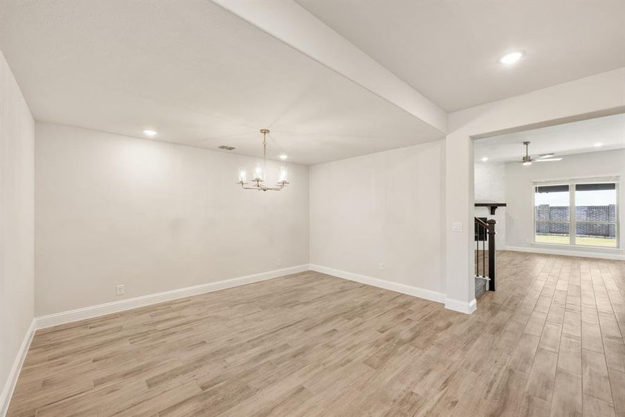 Spacious, unfurnished interior of a new home in Sonoma Verde, McLendon-Chisholm (Image 35).