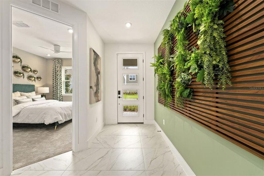 Furnished interior view inside a new home in , Orlando (Image 8).