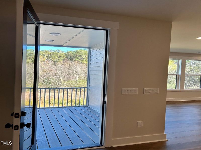 Family Room with Balcony