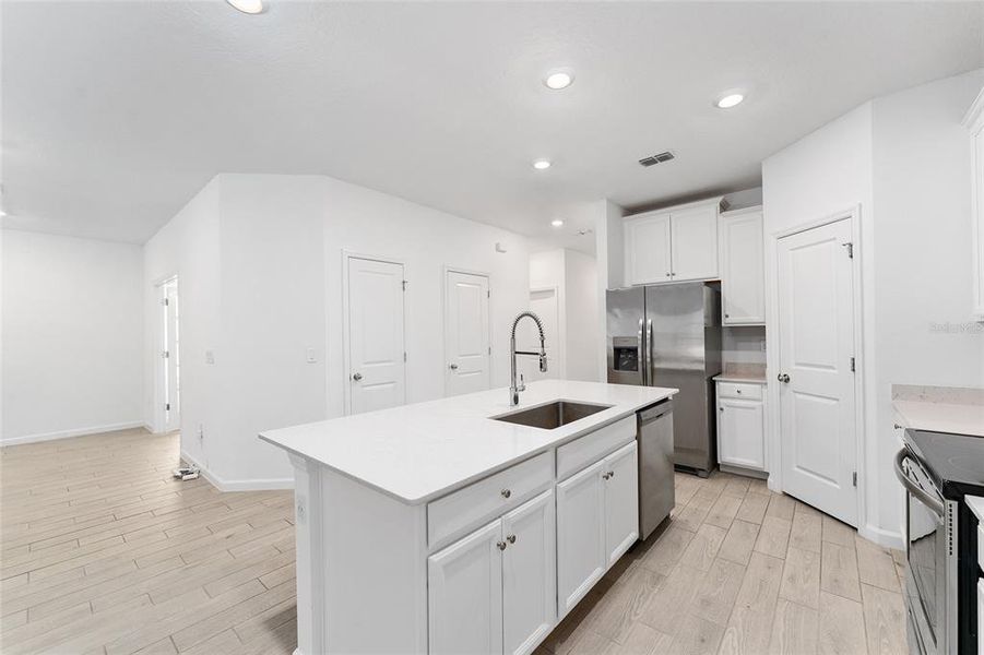 Furnished interior view inside a new home in Liberty Village: Liberty Village - Phase One, Ocala (Image 13).