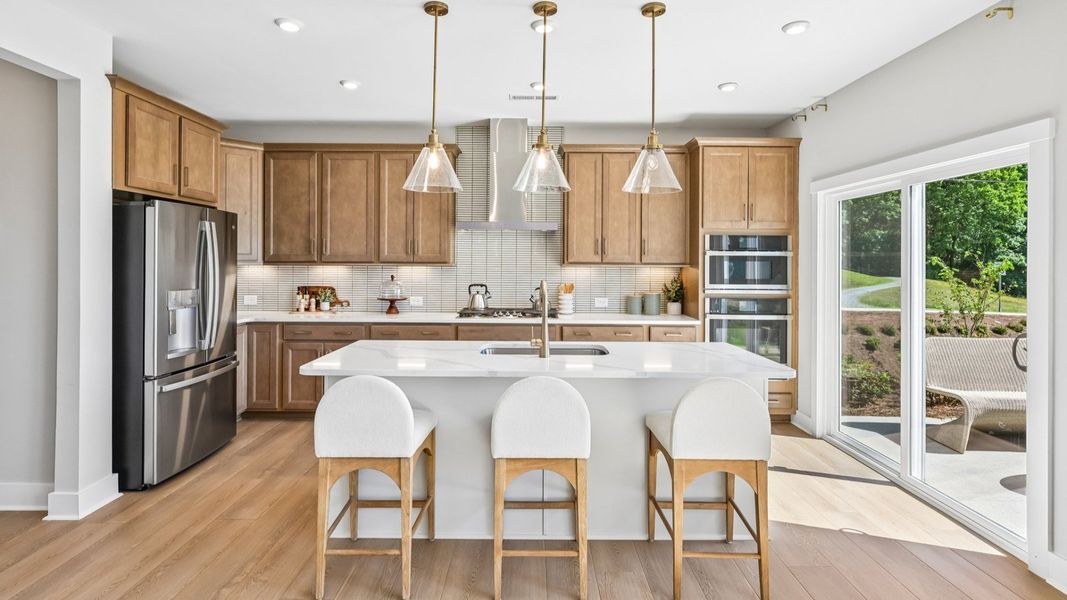 The Jordan Plan by DRB Homes in Farms at Bellingham, Mooresville, NC - Kitchen The Jordan Plan by DRB Homes in Farms at Bellingham, Mooresville, NC - Kitchen