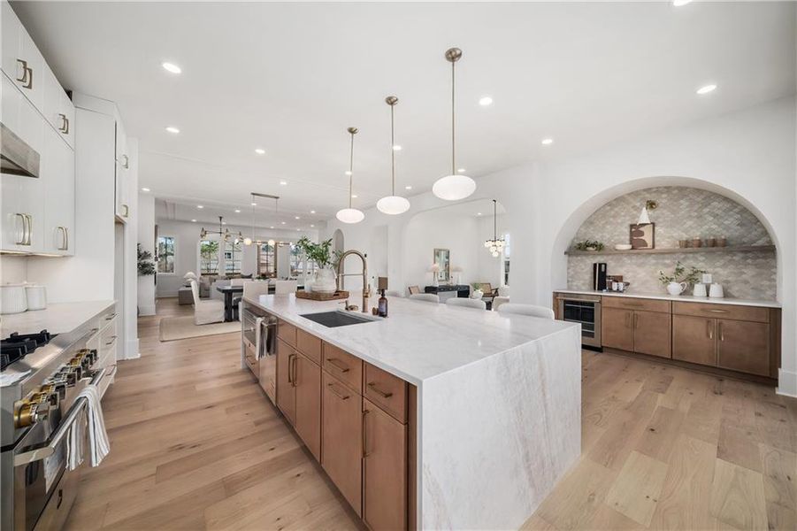 Furnished interior view inside a new home in , Milton (Image 10).