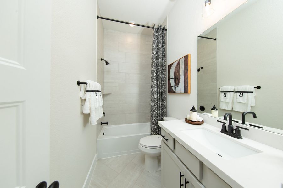 Representative furnished interior of a home built from the Abilene by Beazer Homes in Copia Pines, Montgomery (Image 13).