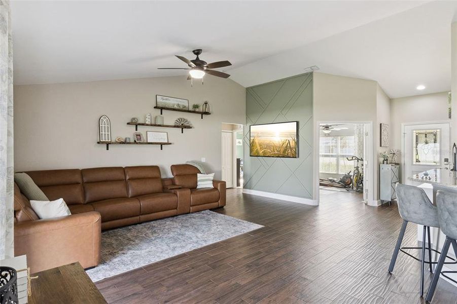 Furnished interior view inside a new home in , Bartow (Image 12). Furnished interior view inside a new home in , Bartow (Image 12).