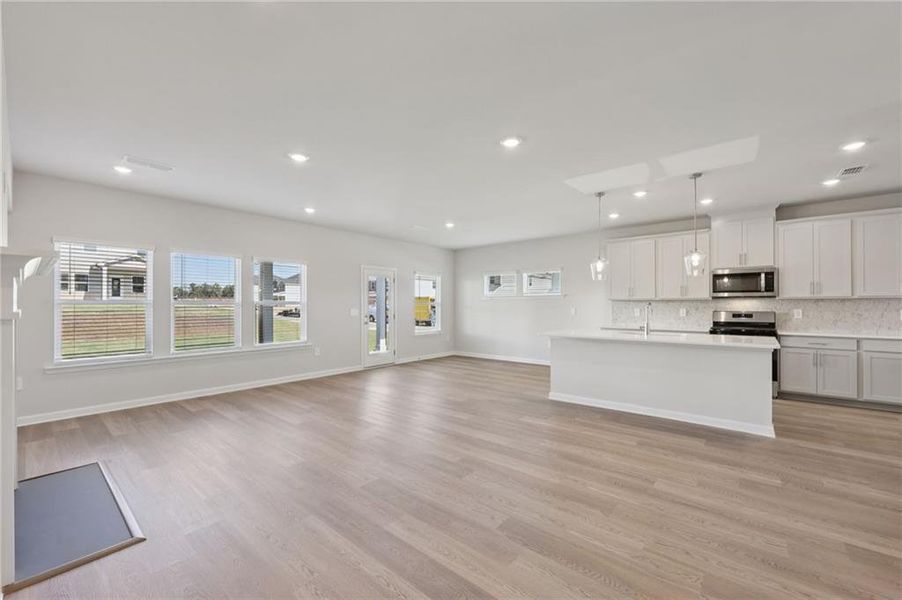 Spacious, unfurnished interior of a new home in Parkside at Grayson, Grayson (Image 36).