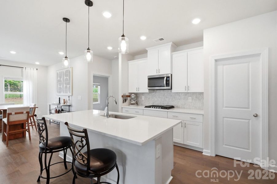 Furnished interior view inside a new home in , Charlotte (Image 30).