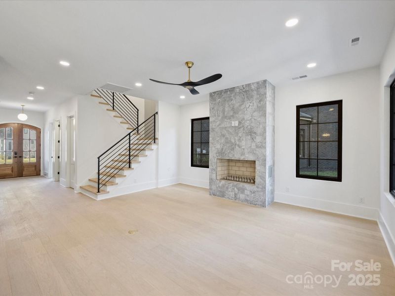 Spacious, unfurnished interior of a new home in , Charlotte (Image 40).