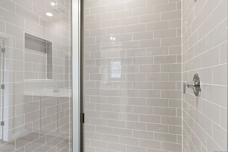 Close-up of interior finishes inside a home in The Meadows at Hunters Ranch, San Antonio (Image 17).