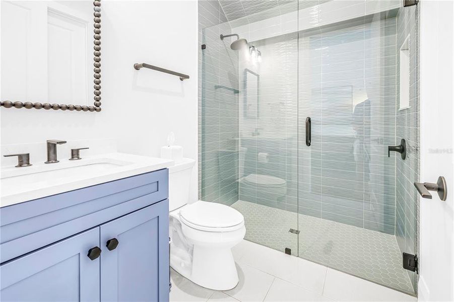 Furnished interior view inside a new home in , St. Petersburg (Image 44).