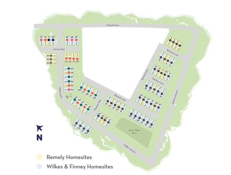 Homesite Map