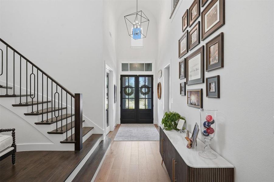 Furnished interior view inside a new home in Trinity Falls: 70ft. lots, McKinney (Image 5).