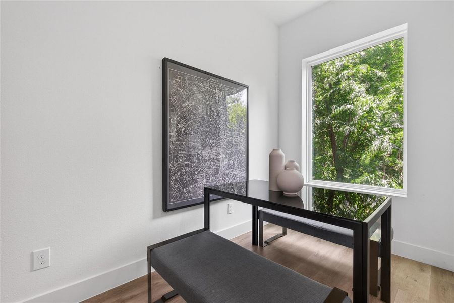 Furnished interior view inside a new home in , Houston (Image 6).