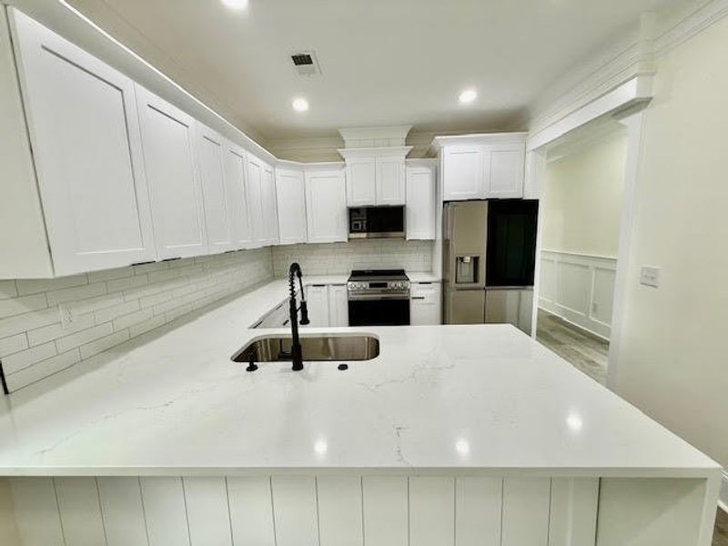 Furnished interior view inside a new home in , North Charleston (Image 10). Furnished interior view inside a new home in , North Charleston (Image 10).