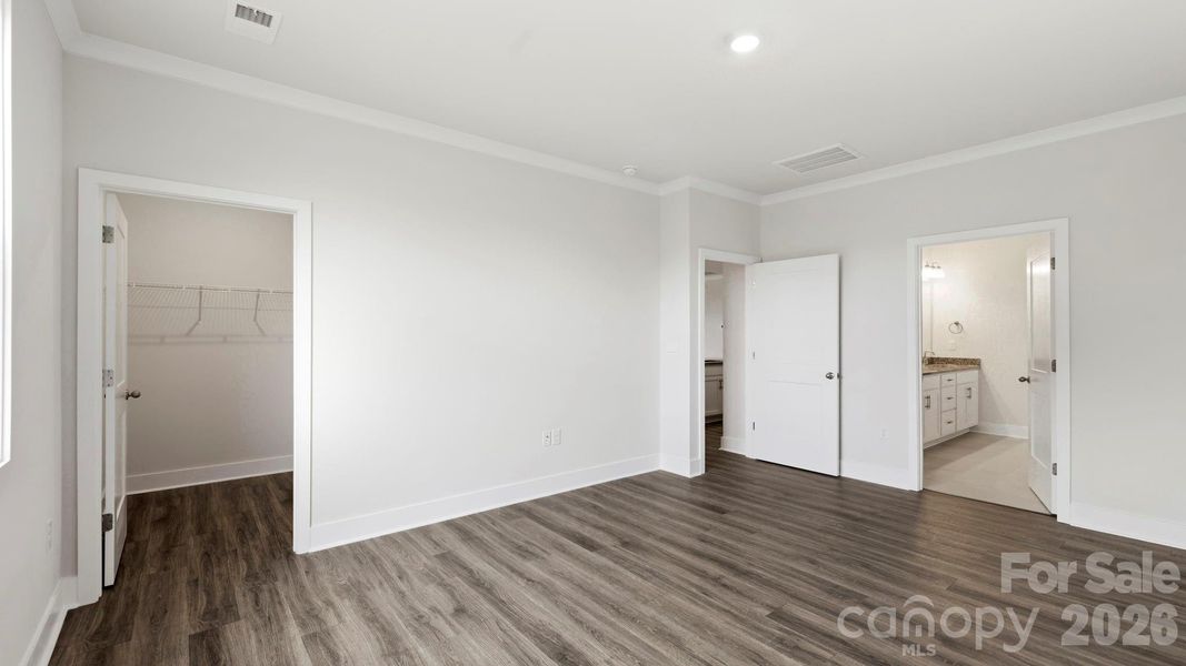 Spacious, unfurnished interior of a new home in Tap Root Farms, Fletcher (Image 15). Spacious, unfurnished interior of a new home in Tap Root Farms, Fletcher (Image 15).