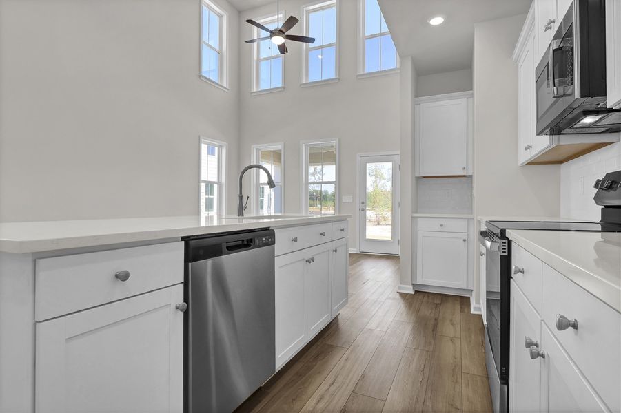 Furnished interior view inside a new home in Grand Park, Leland (Image 7).