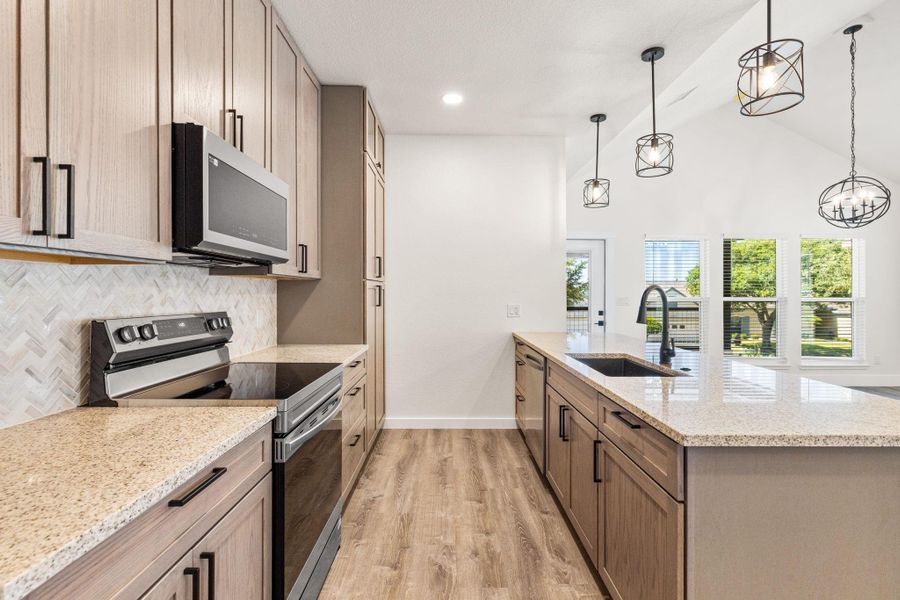 Furnished interior view inside a new home in , Kerrville (Image 24).
