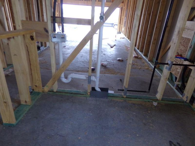 In-progress construction of a new home in Dunham Pointe 65' Homesites, Cypress, TX (Image 6).