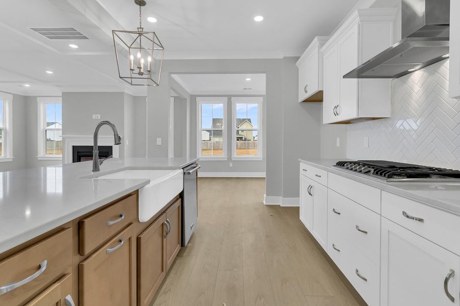Furnished interior view inside a new home in Lochton, Summerville (Image 13). Furnished interior view inside a new home in Lochton, Summerville (Image 13).