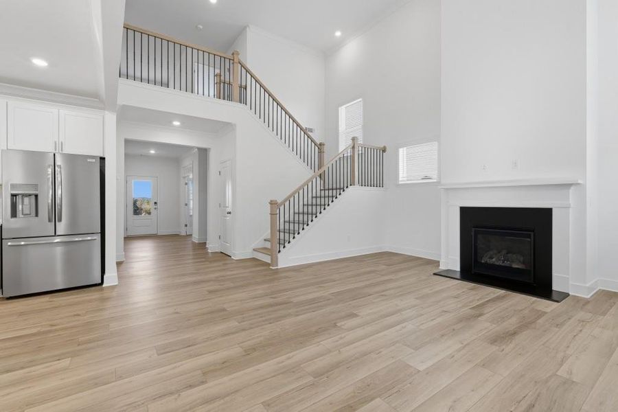Spacious, unfurnished interior of a new home in Wellington Estates, Madison (Image 16). Spacious, unfurnished interior of a new home in Wellington Estates, Madison (Image 16).
