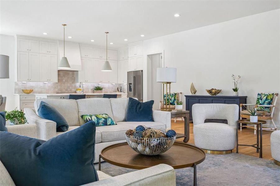Furnished interior view inside a new home in , Tampa (Image 12).