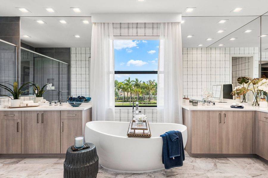 Representative furnished interior of a home built from the Orion by GL Homes in Apex at Avenir, Palm Beach Gardens (Image 10). Representative furnished interior of a home built from the Orion by GL Homes in Apex at Avenir, Palm Beach Gardens (Image 10).