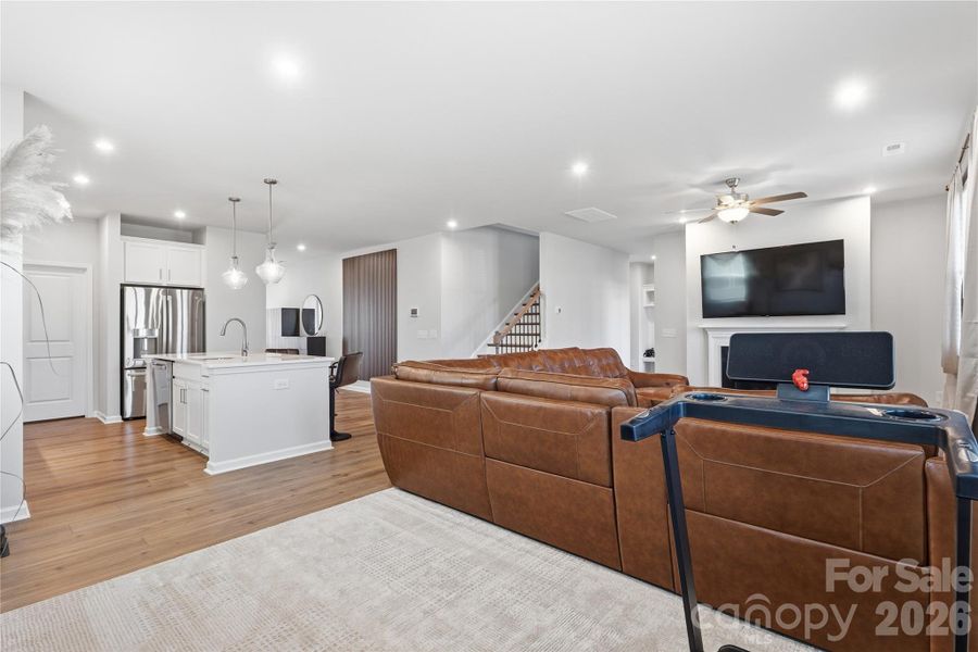 Furnished interior view inside a new home in Clairmont, Charlotte (Image 29).
