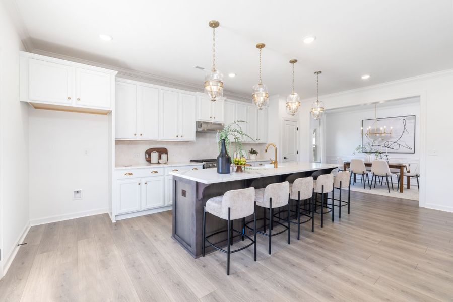 Furnished interior view inside a new home in Edgewater - Harbor Pointe, Lancaster (Image 3).