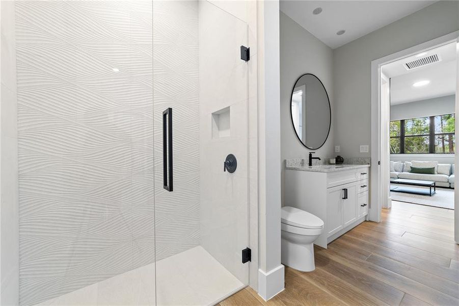 Furnished interior view inside a new home in Bella Collina, Montverde (Image 15). Furnished interior view inside a new home in Bella Collina, Montverde (Image 15).