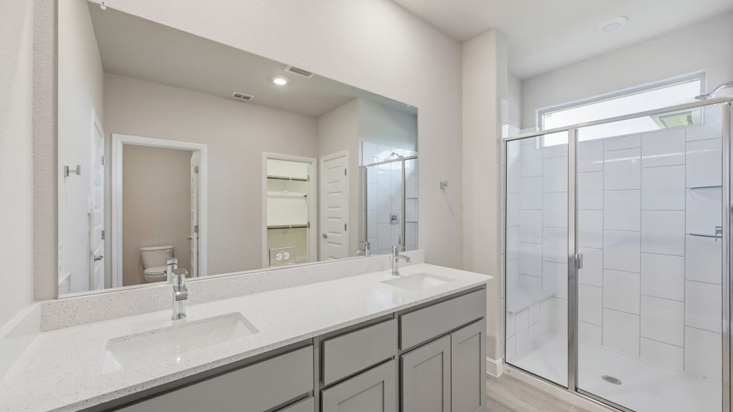 Furnished interior view inside a new home in Legado, Cleburne (Image 4).