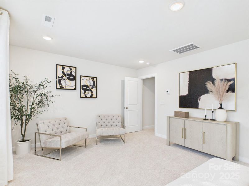 Furnished interior view inside a new home in Kinghurst Cove, Charlotte (Image 7).