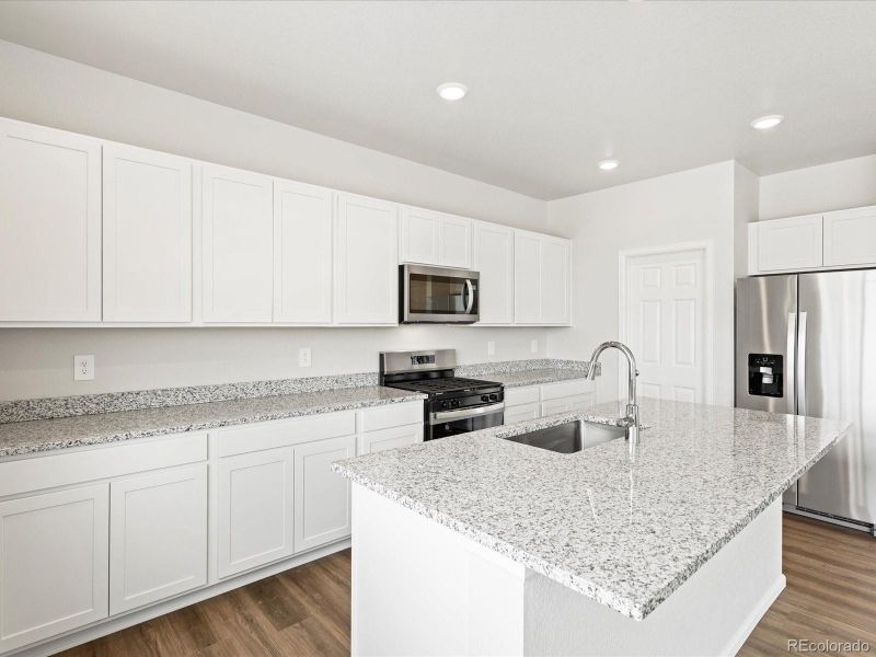 Furnished interior view inside a new home in Westgate, Greeley (Image 14).