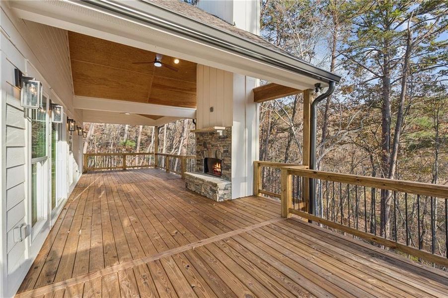 Exterior details and patio area of a home in , Dahlonega (Image 3).