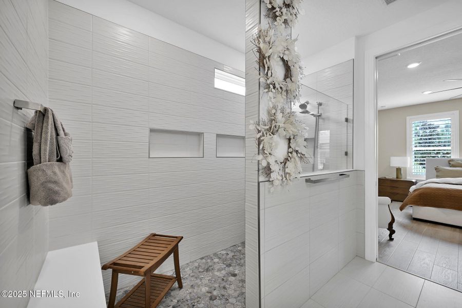 Furnished interior view inside a new home in , Jacksonville (Image 25). Furnished interior view inside a new home in , Jacksonville (Image 25).