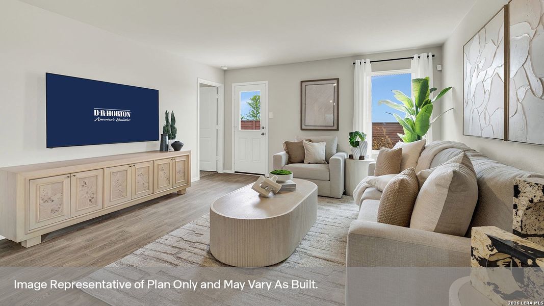 Furnished interior view inside a new home in Lantana, Lockhart (Image 17).
