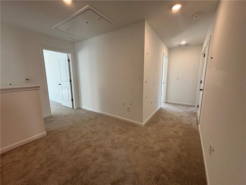 Spacious, unfurnished interior of a new home in Arbors at Richland Creek, Buford (Image 38).