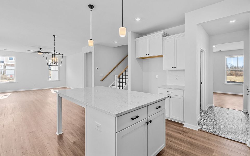 Furnished interior view inside a new home in Fieldstone, Lexington (Image 8).